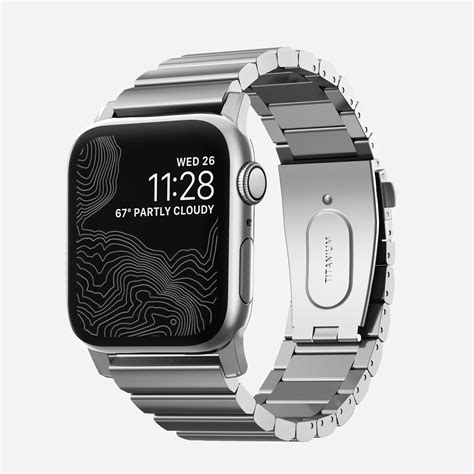 apple watch titanium bands